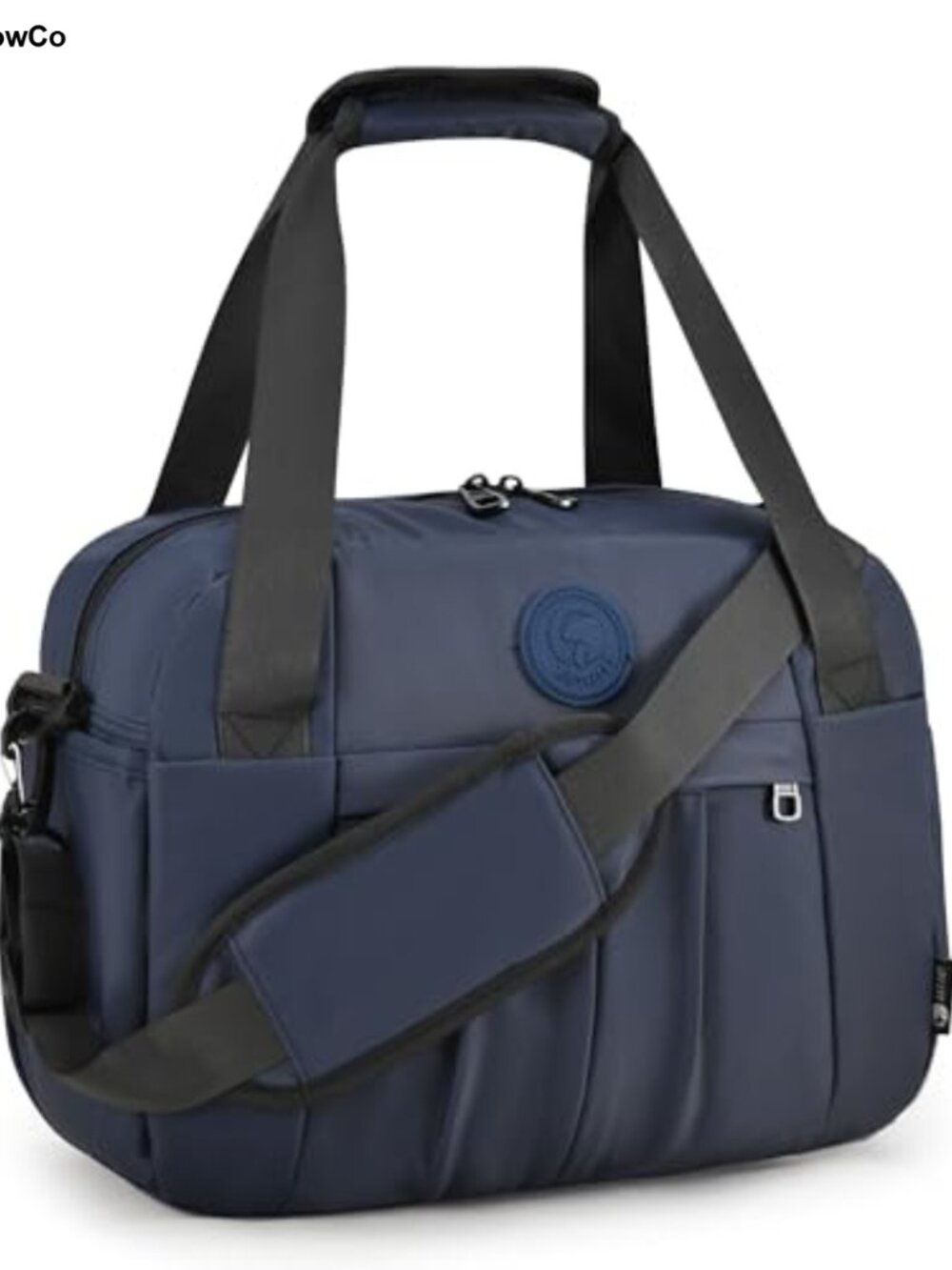 Nylon Gym Duffel Bag Weekender Carry On Travel Bag Wet Dry Pocket